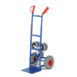 Rollcart Camion escalier pliant 3 étoiles, force 150 kg, largeur de pelle 300 mm, bandage air