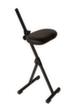 meychair Siège assis-debout rabattable Assistent Futura AF-SR AF S KL, hauteur d’assise 540 - 900 mm, assise noir