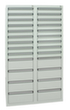 stumpf Armoire à tiroirs ST 410, 26 tiroir(s), RAL7035 gris clair/RAL7035 gris clair