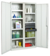 stumpf Armoire de protection de l'environnement en acier, hauteur x largeur x profondeur 1800 x 1000 x 500 mm  S