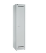 Bisley Armoire Light gris clair à 1 compartiment, largeur de compartiment 400 mm  S