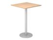 Table haute, largeur x profondeur 800 x 800 mm, panneau chêne