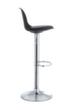 Paperflow Tabouret de bar Bobba, assise noir  S