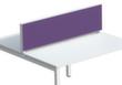 Paperflow Cloison de table, hauteur x largeur 330 x 1200 mm, paroi violâtre