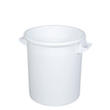 Cuve ronde lavable au lave-vaisselle, blanc, 35 l, rond