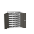 bott Armoire de tri courrier verso, 21 compartiments, RAL7035 gris clair/RAL7016 gris anthracite