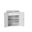 bott Armoire universelle verso avec tablettes et tiroirs, largeur 800 mm