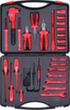 KS Tools Coffret d'outils avec outils isolés  S