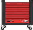 KS Tools PERFORMANCEplus P30 BLACK/ROT Chariot d'atelier avec 8 tiroirs  S