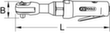 KS Tools Cliquet pneumatique haute performance 3/8" MONSTER  S