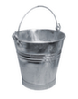 seau en tôle d'acier, capacité 20 l