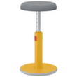 Leitz tabouret assis-debout Ergo Cosy Aktiv, assise gris, partie inférieure du pied antidérapante