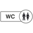 panneau indicateur SafetyMarking®, « toilettes »