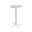 VEBA table haute pliable Essentials Berlin, Ø 700 mm, panneau blanc