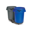 Rubbermaid Châssis tandem pour 2 conteneurs de matériaux recyclables, pour 75 - 208 l bacs  S