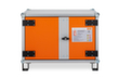 Cemo armoire de stockage de batteries lithium-ion antidéflagrante lockEX 8/5 à manutentionner, hauteur x largeur x profondeur 520 x 800 x 660 mm  S