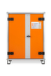 Cemo armoire de stockage de batteries lithium-ion antidéflagrante lockEX 8/10 à manutentionner, hauteur x largeur x profondeur 1110 x 800 x 660 mm  S