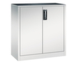 C+P Armoire mi-haute ERGO gris clair, largeur 930 mm