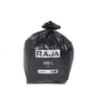 Sac poubelle indéchirable avec ruban de fermeture, 100 l, noir