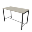 Quadrifoglio Table haute Creo pour conférences, hauteur x largeur x profondeur 1070 x 1600 x 800 mm, panneau béton