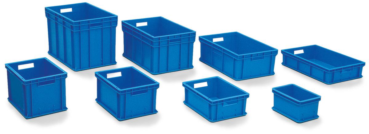 BITO Bac gerbable norme Europe avec parois pleines ZOOM