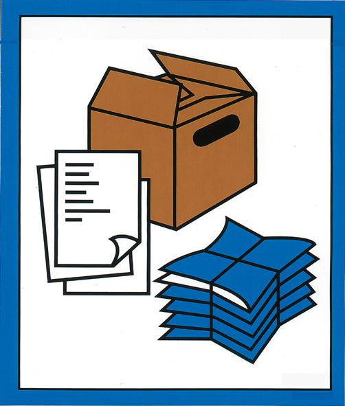 Kit d'étiquettes autocollantes pour conteneur de tri sélectif ZOOM