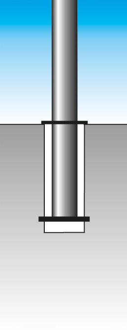 Poteau en acier inoxydable Missing translation ZOOM