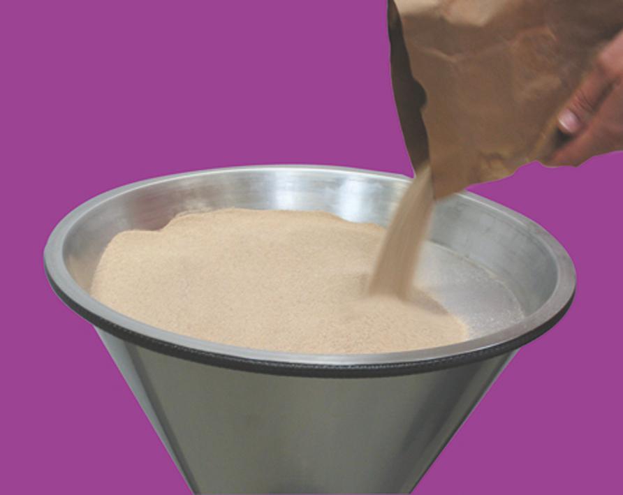 Cendrier sur pied en forme de sablier ZOOM