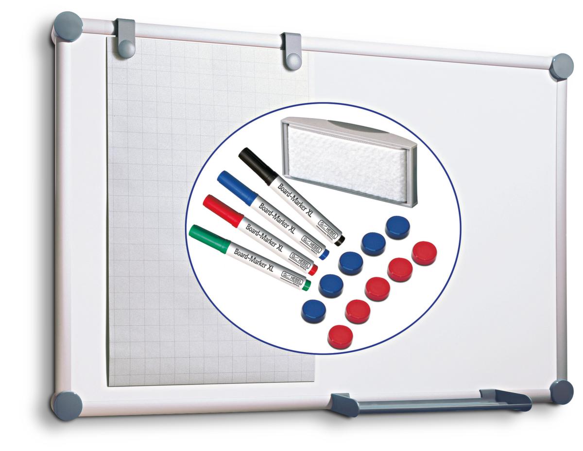 MAUL Tableau blanc MAULpro avec kit de base  ZOOM