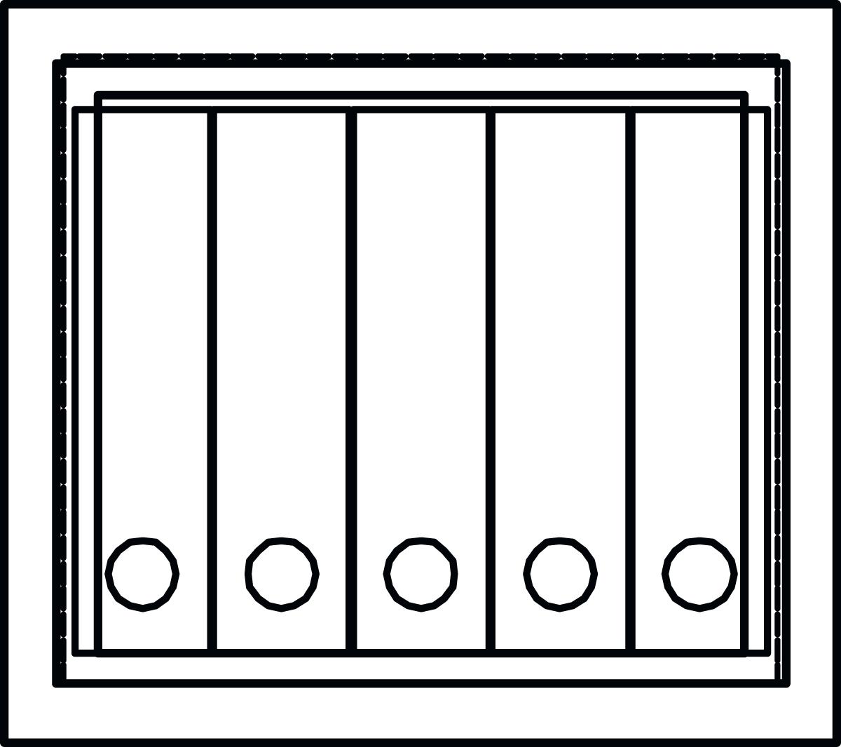 Format Tresorbau Armoire triple protection  ZOOM