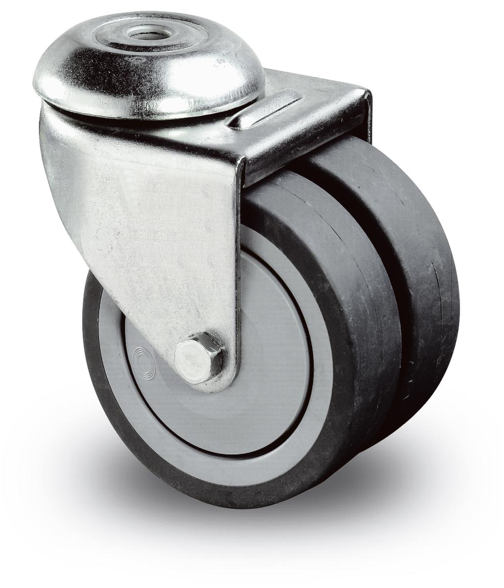 BS-ROLLEN Roulette double pour appareil ZOOM