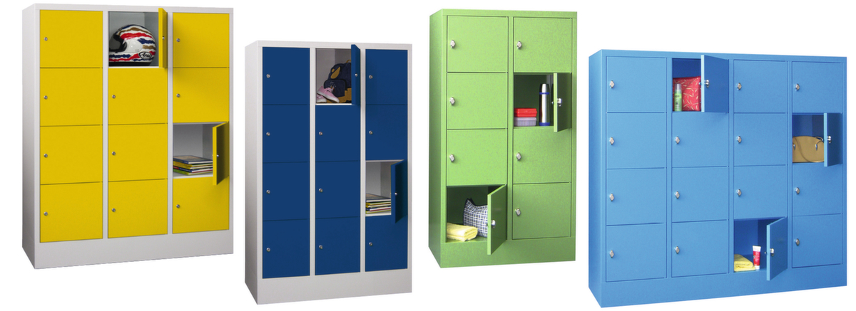 PAVOY Vestiaire multicases Basis avec max. 8 compartiments