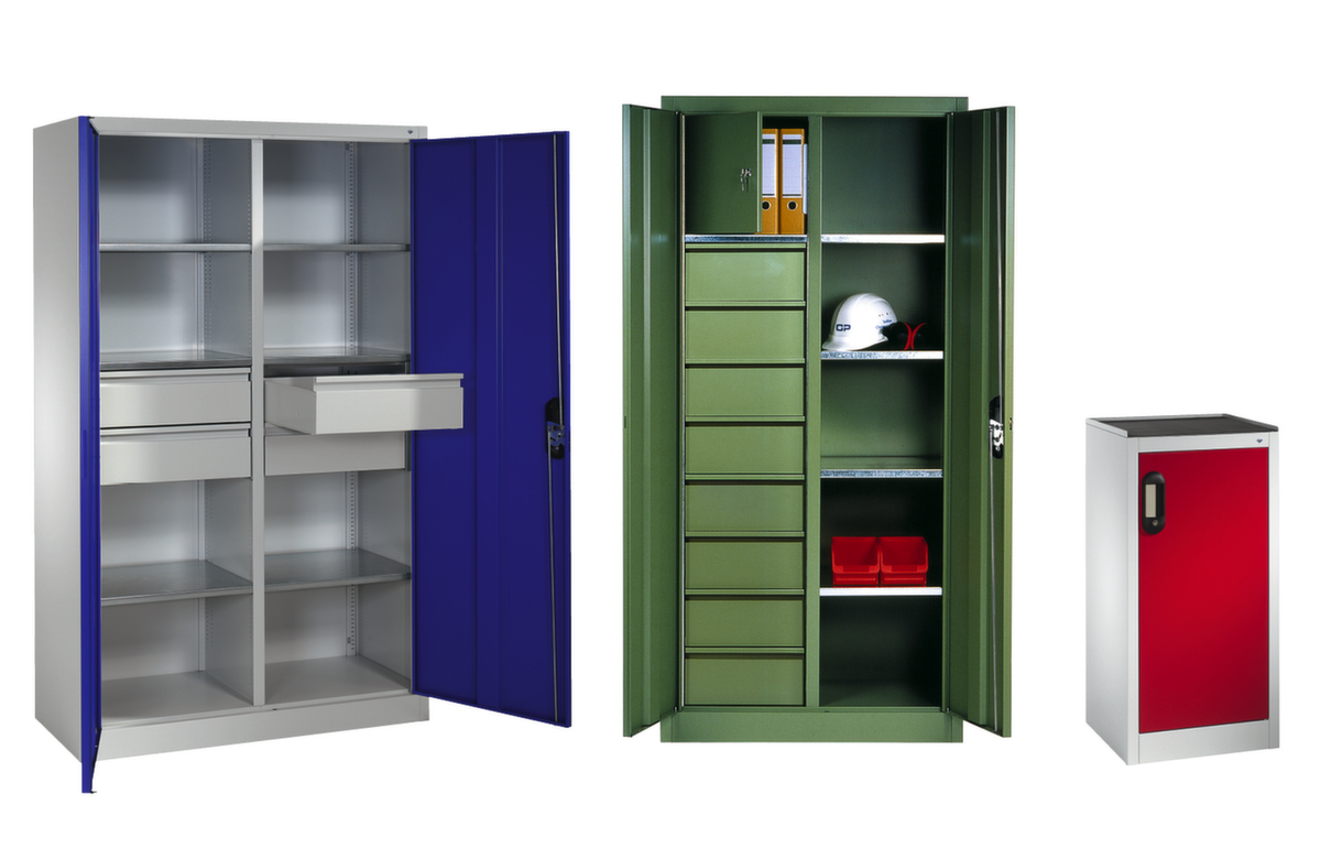 C+P Armoire modulable ERGO gris clair  ZOOM