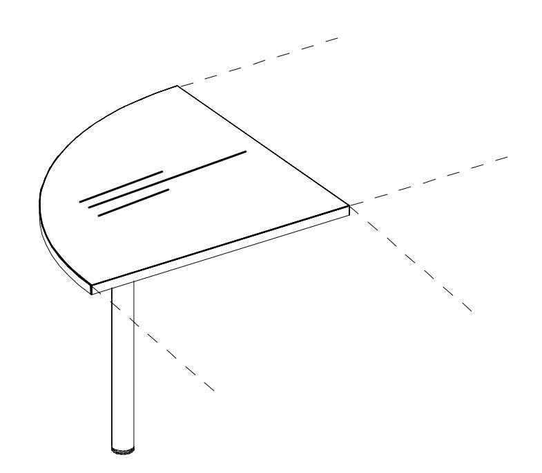 Nowy Styl Angle de liaison rond E10  ZOOM