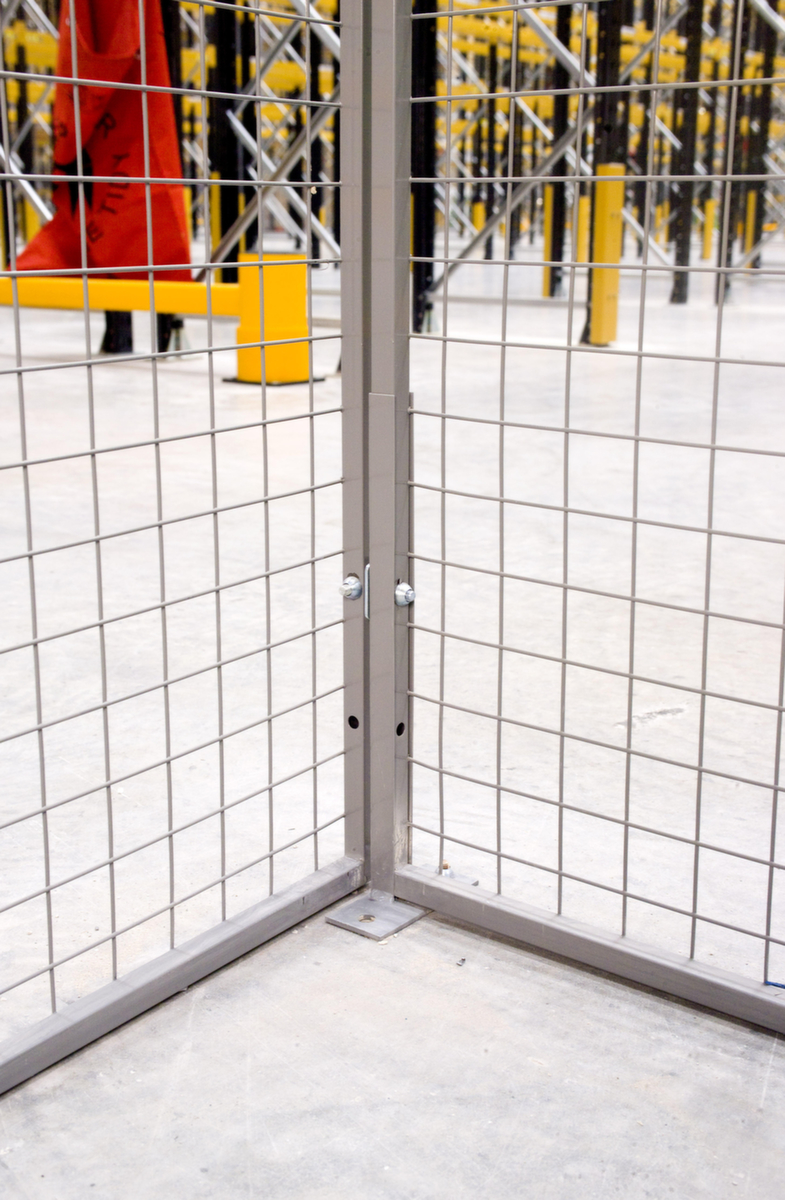 TROAX Consoles sur pied pour grille de protection de machine ZOOM