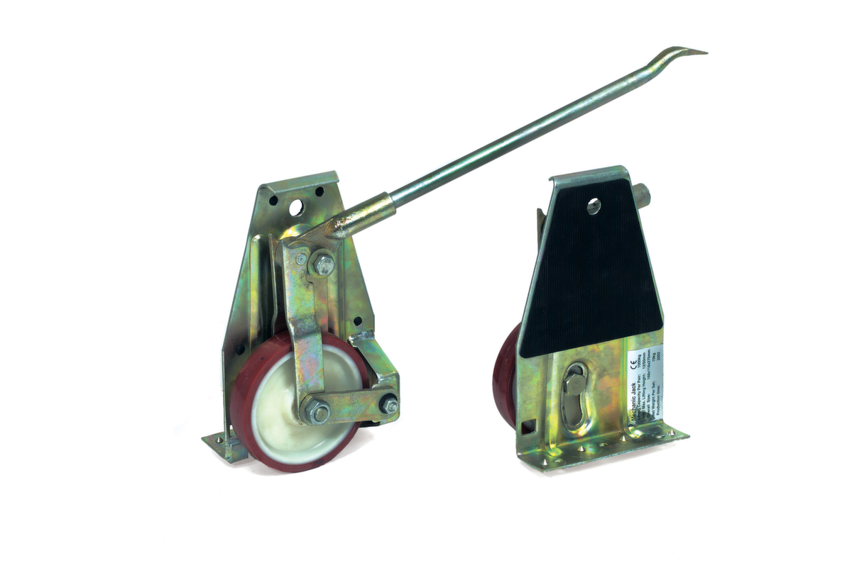 fetra Rouleau de levage avec tige de levier, force 1000 kg ZOOM