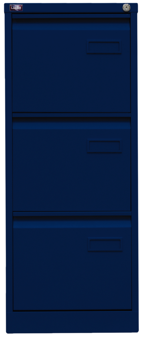 Bisley Armoire pour dossiers suspendus Light, 3 extensions, bleu Oxford/bleu Oxford  ZOOM