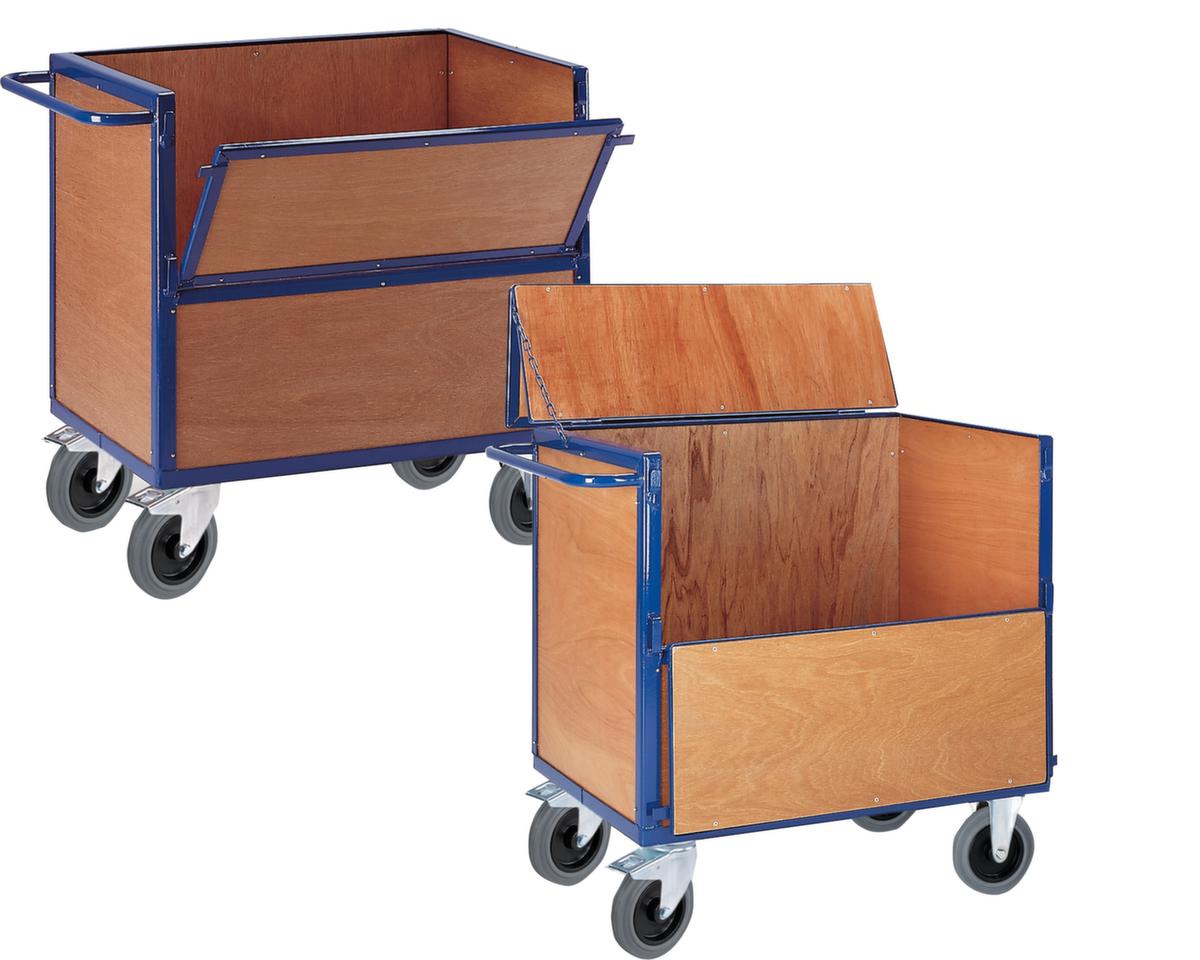 Rollcart Chariot conteneur en bois  ZOOM