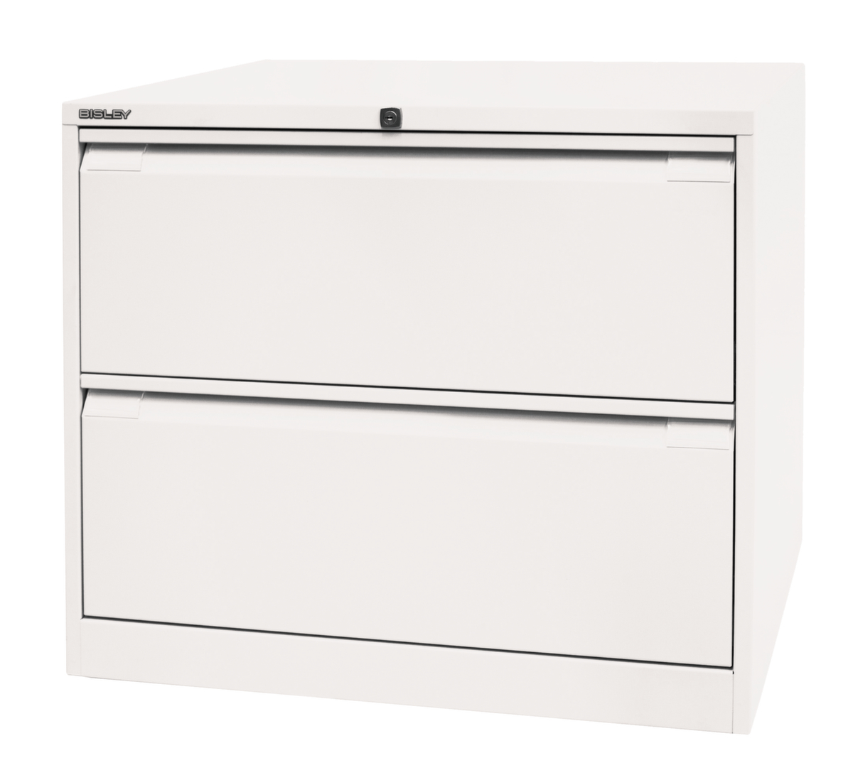 Bisley Armoire pour dossiers suspendus, 2 extensions, blanc signalisation/blanc signalisation  ZOOM