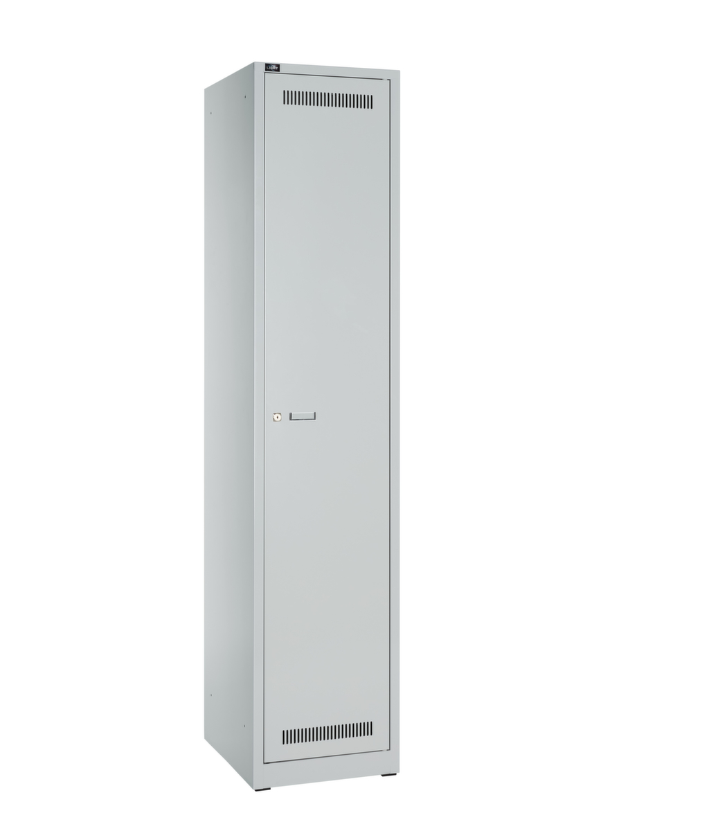 Bisley Armoire Light gris clair à 1 compartiment, largeur de compartiment 400 mm  ZOOM