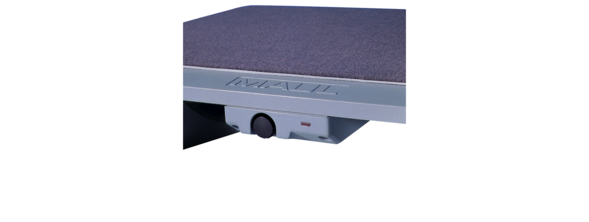 Repose-pieds chauffant avec tapis ZOOM