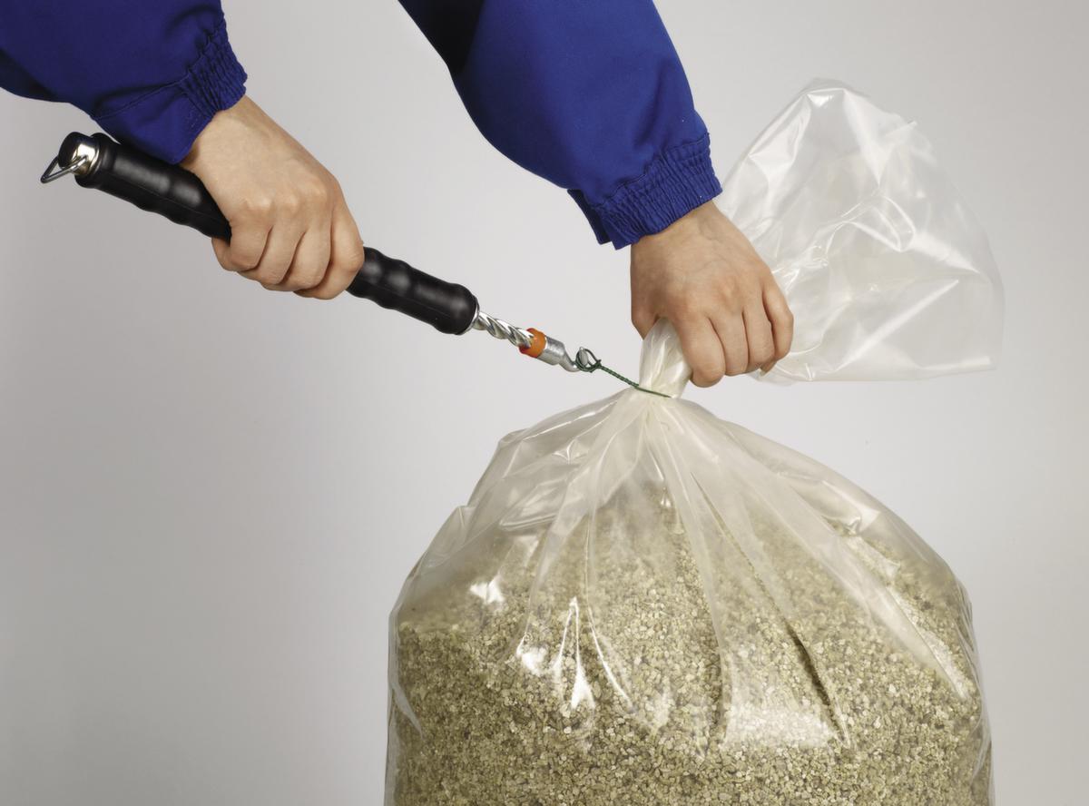 Exercice pour sac poubelle  ZOOM