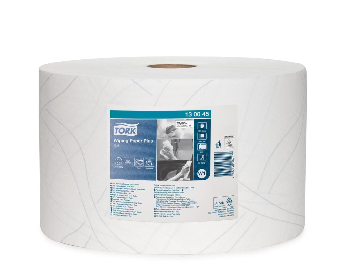 Tork Rouleau de papier d'essuyage ultrasolide, 1500 lingettes, Tissue