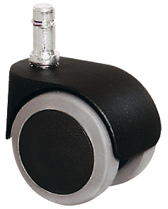 Roulettes pour chaises de bureau ,pour tous types de revêtements pour sols durs ZOOM