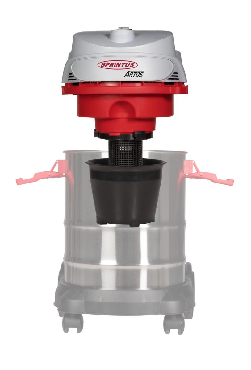 Aspirateur à eau et à sec ARTOS avec système de séparation de l'eau par cyclone, puissance 1200 W, largeur de travail 360 mm ZOOM