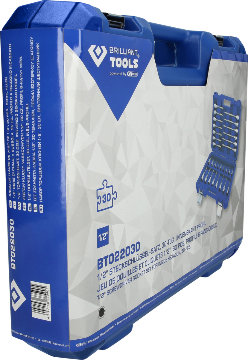 Brilliant Tools Jeu de clés à douilles 1/2"  ZOOM