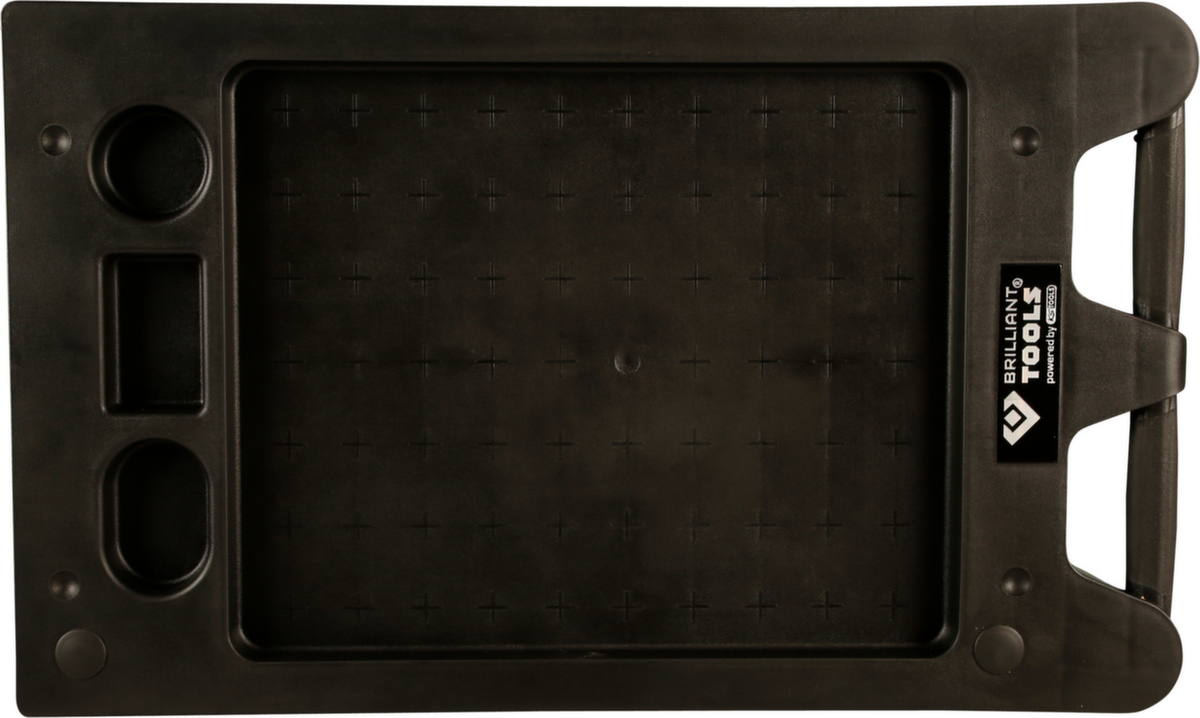 Brilliant Tools BLEU/ARGENT Chariot d'atelier avec 7 tiroirs et 207 outils haut de gamme Missing translation ZOOM