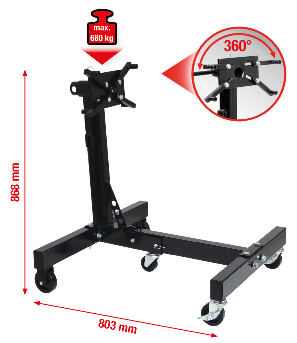 KS Tools Support de moteur  ZOOM