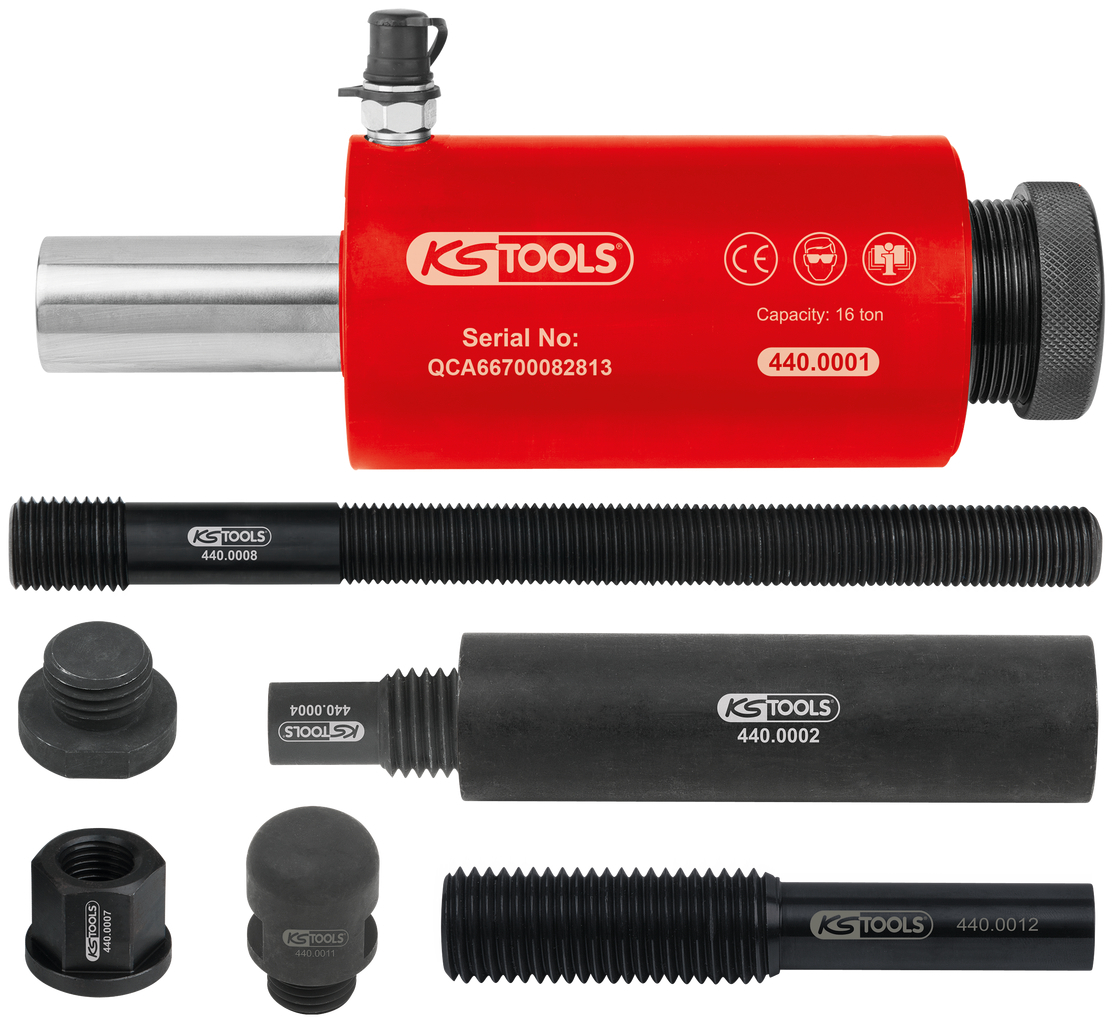 KS Tools Jeu de cylindres hydrauliques à pousser et à tirer  ZOOM