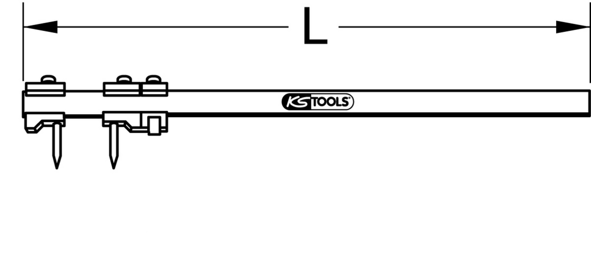 KS Tools Compas de précision  ZOOM